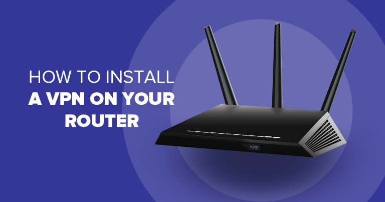 How install vpn on router