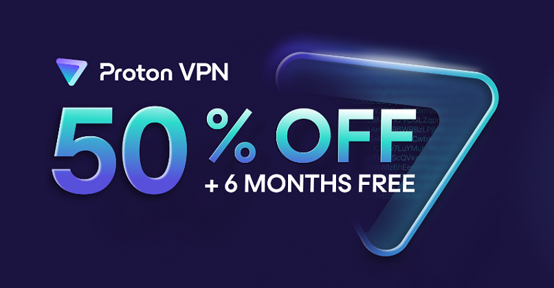 Screenshot showing ProtonVPN's special discount for Black Friday and Cyber Monday
