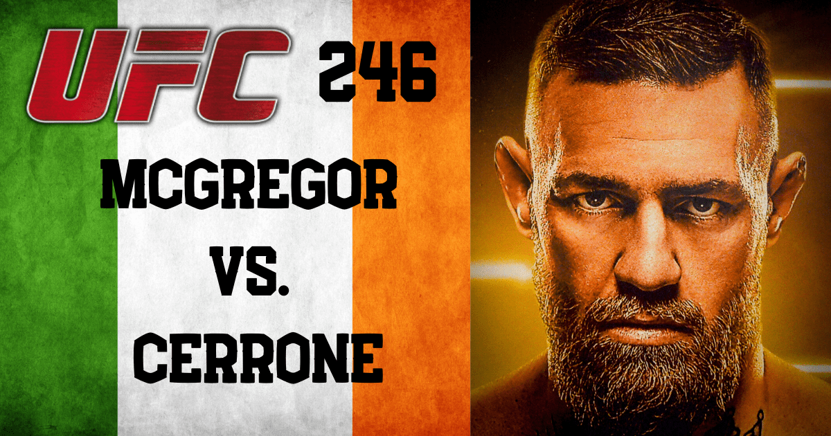 Titta på UFC 246: McGregor vs. Cerrone var som helst